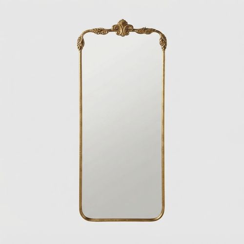 Maxax Gold Narrow Wall Mirror
