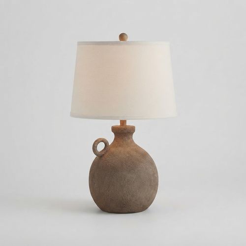 Maxax 24" Rustic Table Lamp for Living Room